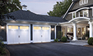 White Coachman Garage Door with Windows 